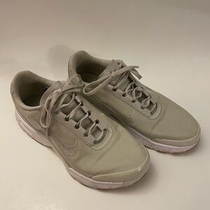 Nike Women's Sneakers in Light Gray Beige